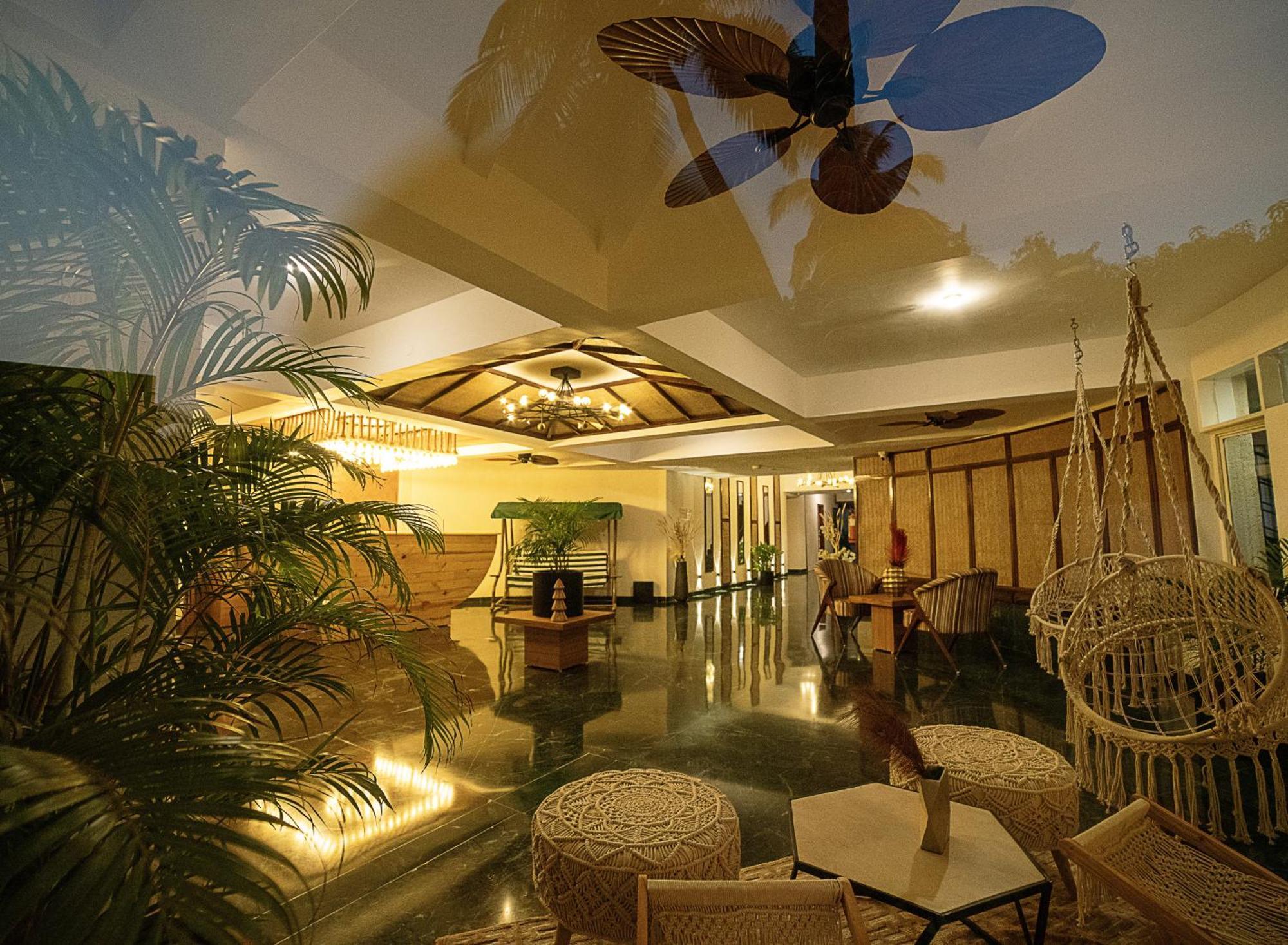 Hotel Treehouse Stamp Colva Exterior foto